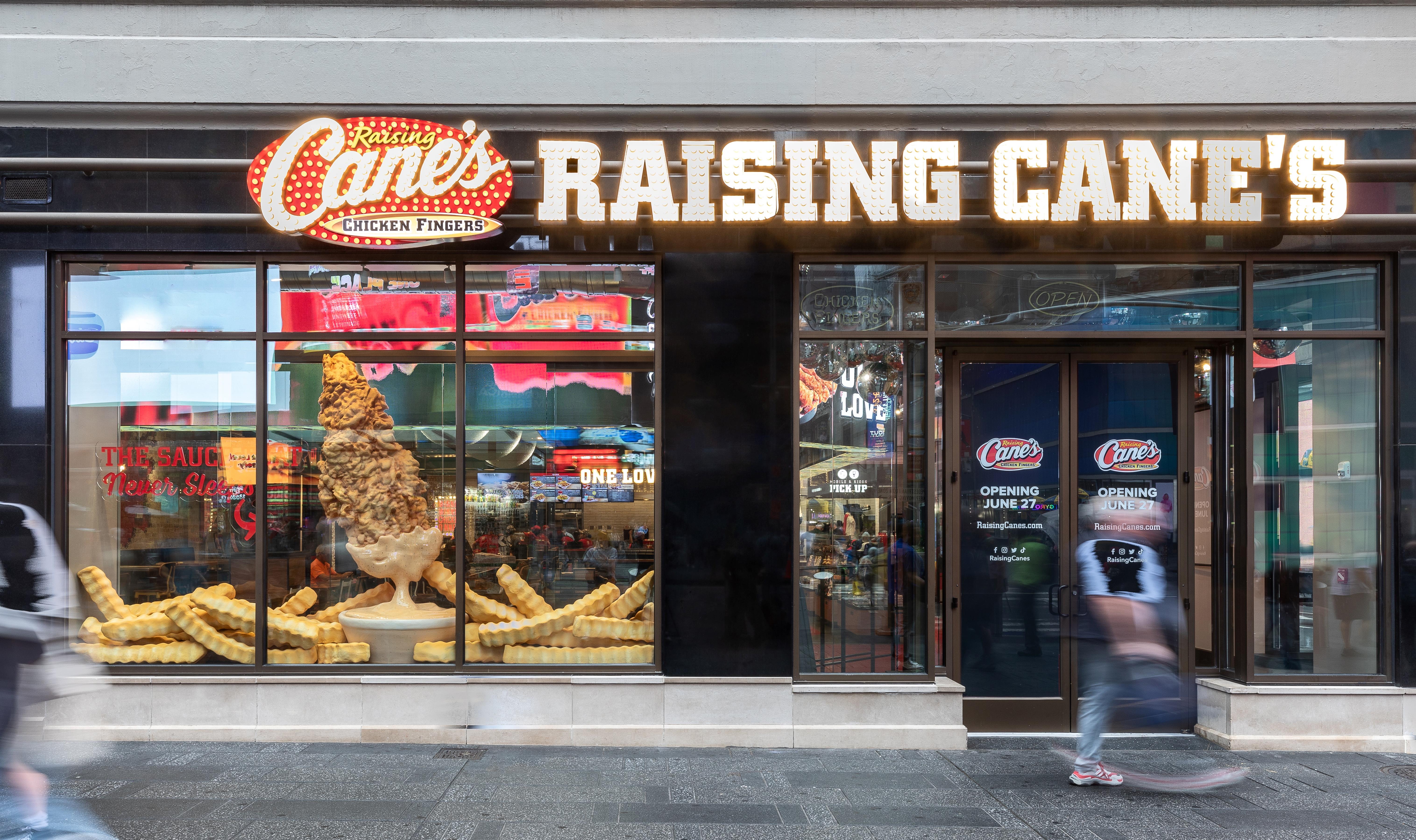 Raising Cane’s Global Flagship in NYC
